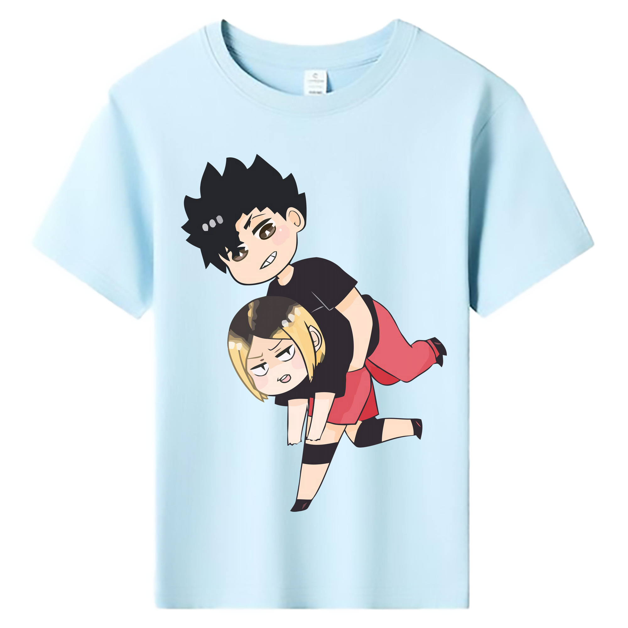 （画像用） ハイキュー!! Haikyu!! 綿100％キッズTシャツ（フロントプリント）